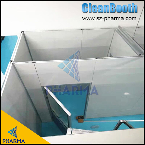 Dust Free Cleanroom Laminar Flow Cover Filling Mobile Clean Booth
