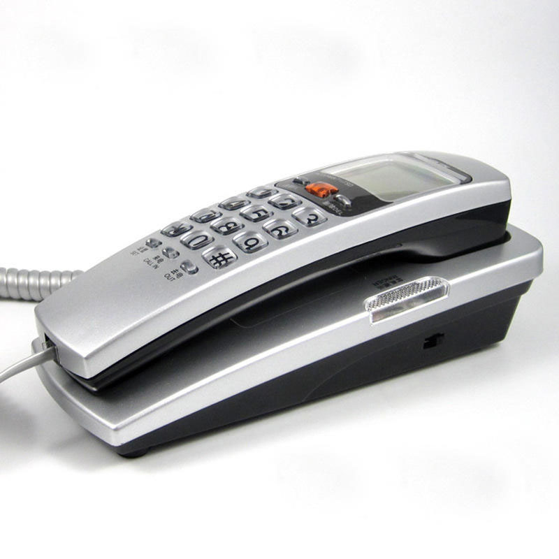 Two Optional Level Volume Button Landline Smart Telephone with Caller ID Light