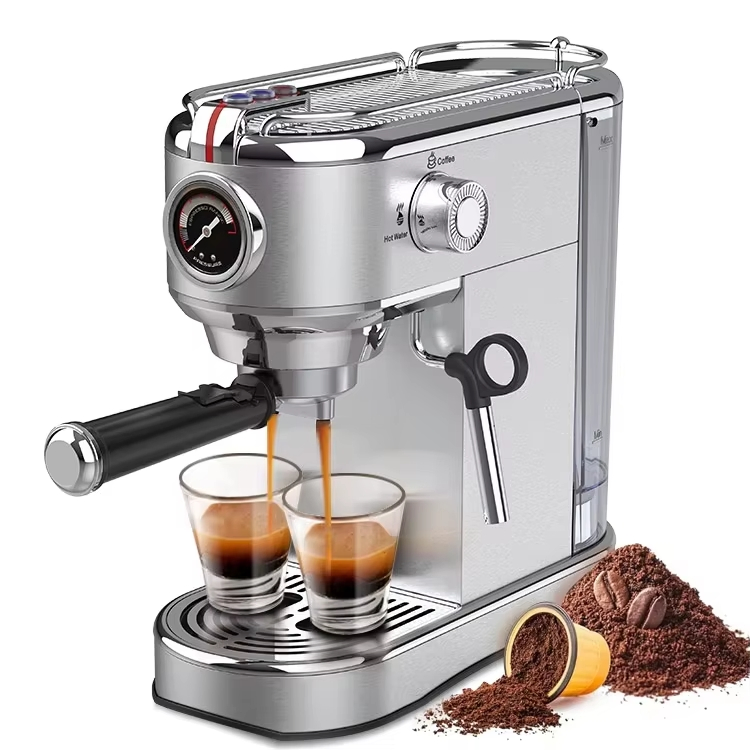 Premium Commercial Coffee Machine Best Electric Multifunctional Coffee Brewer Machine Maker Catering equipment Espresso Coffee Maker