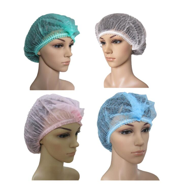 Factory Price Disposable PP Cap Head Cover Hair Net for Surgical Workwear Dust Protecting