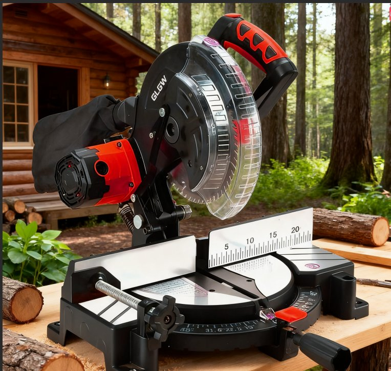 Электрическая торцовочная пила GLY-25501 для дерева и металла