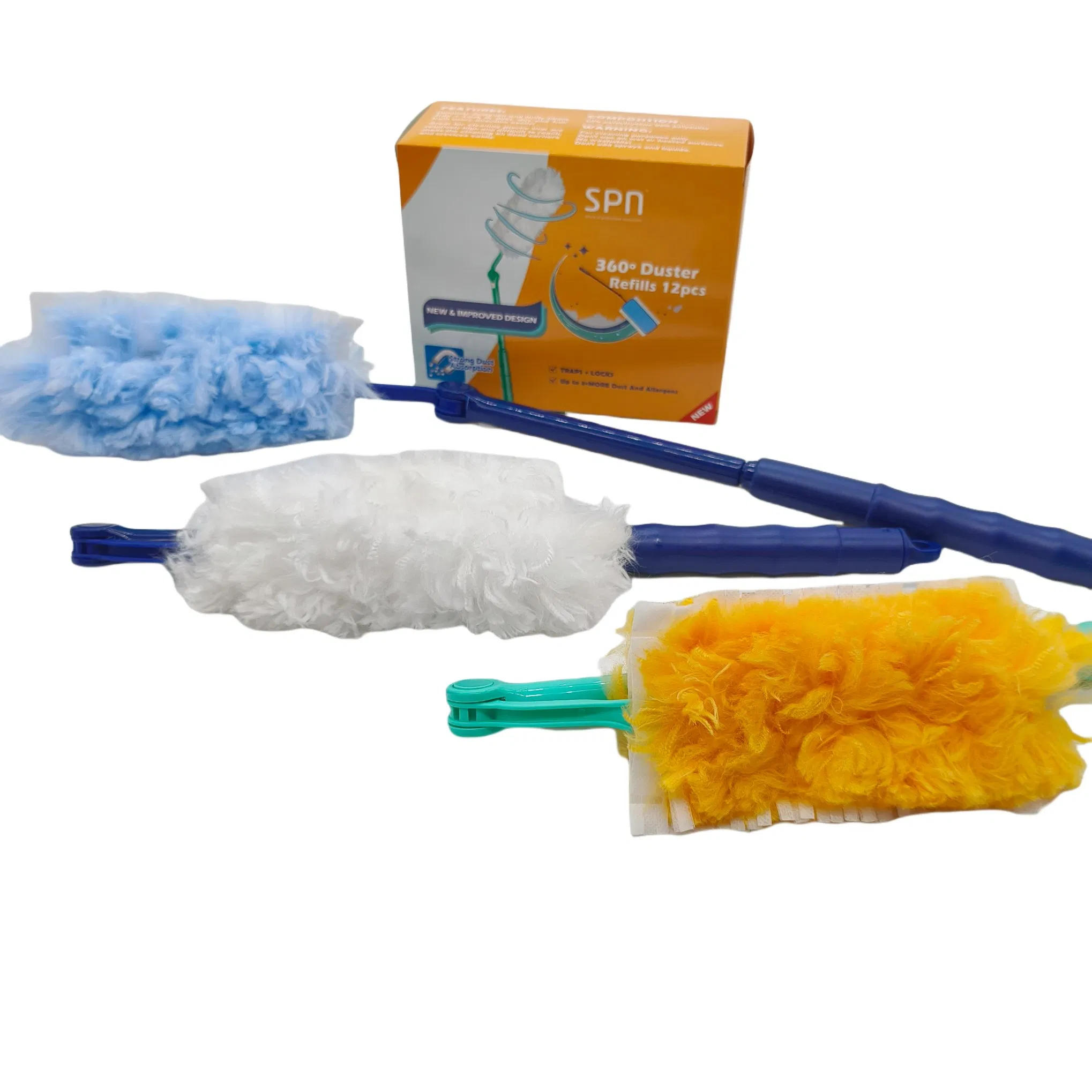 Collect Dusts and Hair Ceiling Fan Lamb Wool Cleaning Disposable Duster