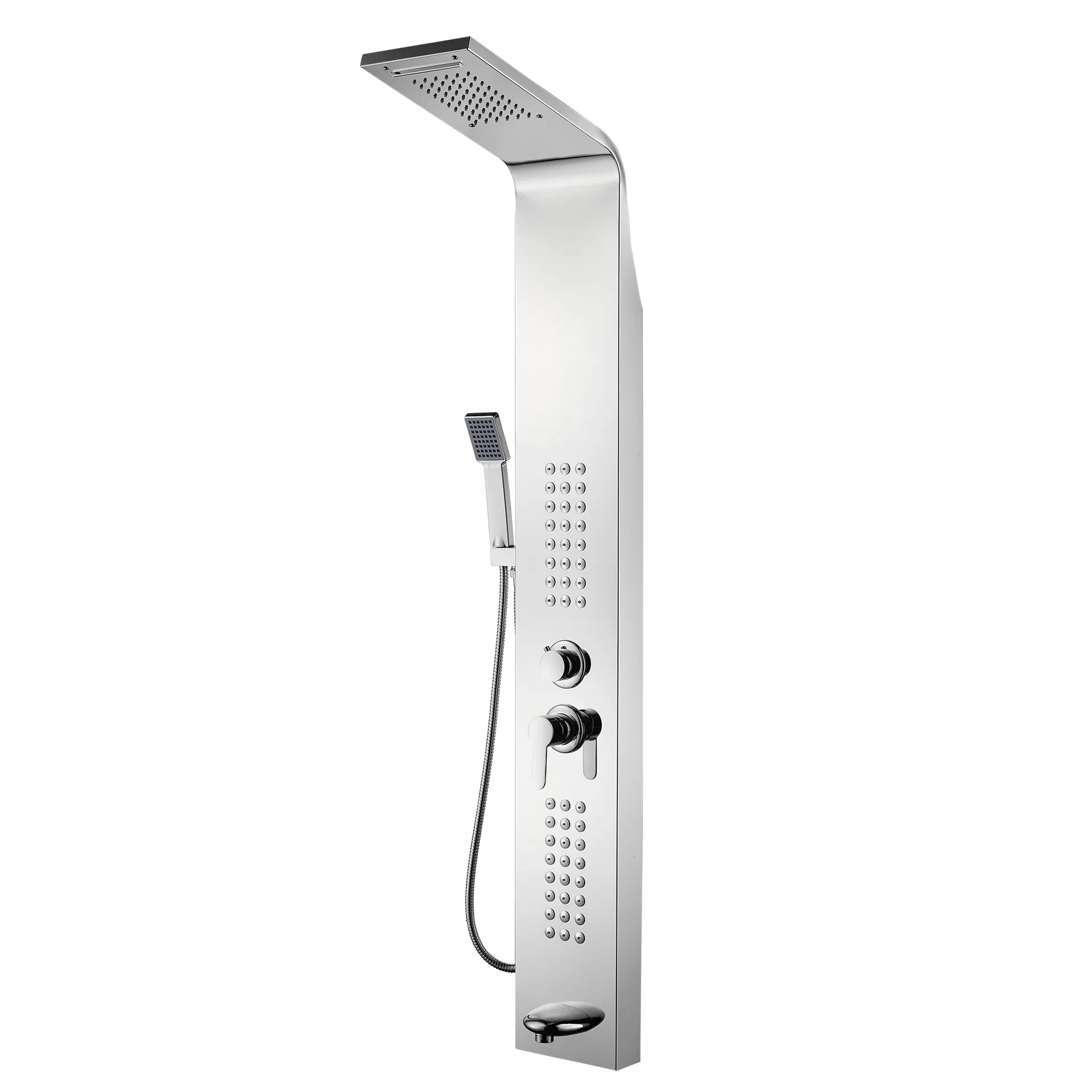 Bathroom Wall Mounted Stainless Steel Shower Panel