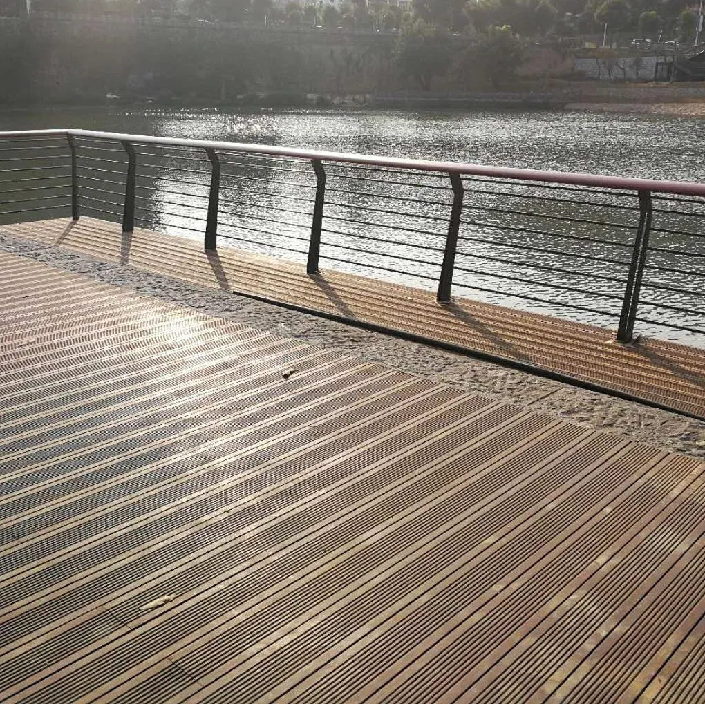 Водостойкий бамбуковый пол для улицы, защита от термитов