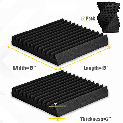 Easy to Installation Acoustic Panels Wall Studio Record Acoustic Foam