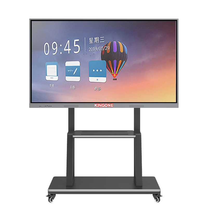 China Manufacturer OEM ODM 55 Inch 4K UHD Smart Interactive Display LCD Touch Screen Flat Panel Whiteboard for Education Training and Business
