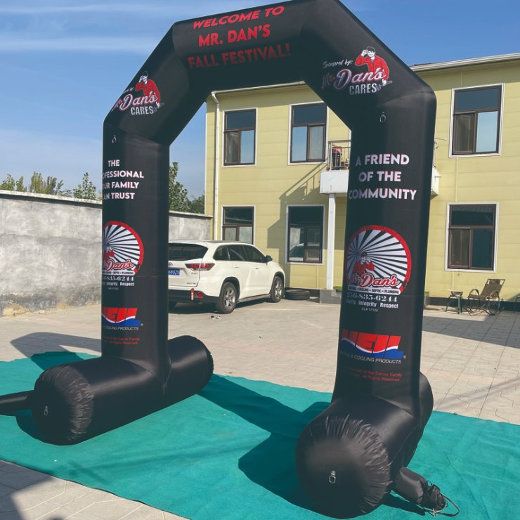 High Quality Event Party Sports Advertising Promotion Outdoor Inflatable Arch for Sale