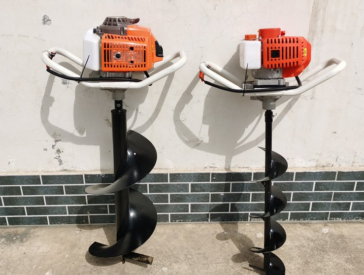 Portable Small Earth Drill Machine Manufacturers 4-Stroke Gasoline Drilling Machine