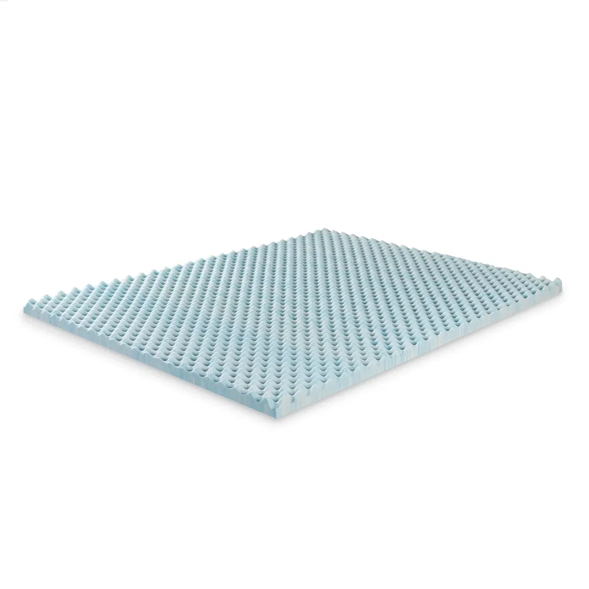 2 Inch Gel Memory Foam Mattress Topper Removable for Pressure Relief