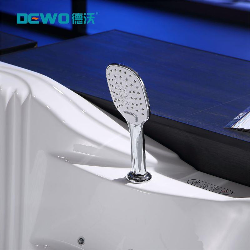 Акриловая угловая джакузи на 2 персоны