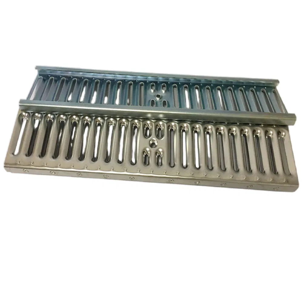 Custom Metal Stamping Galvanized Steel Grates Stainless Steel Grating for Drainage System