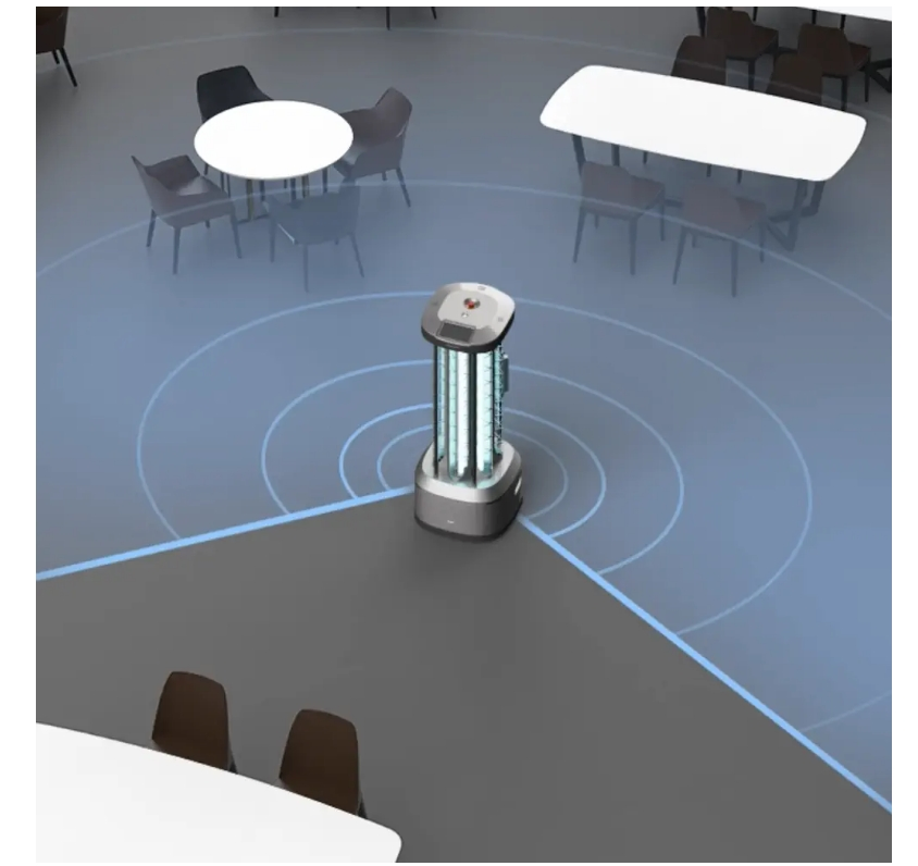 Verified Supplier Autonomous UV Disinfection Robot Intelligent Disinfection Robot for Entertainment Venues