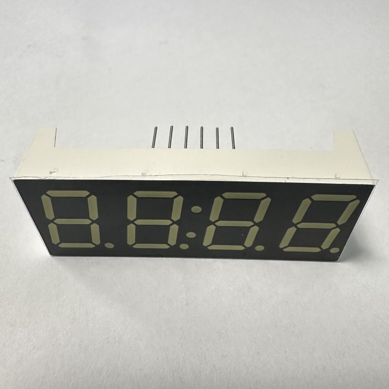 4 Digit Ultra Bright White 7 Segment LED Display for Home Appliances