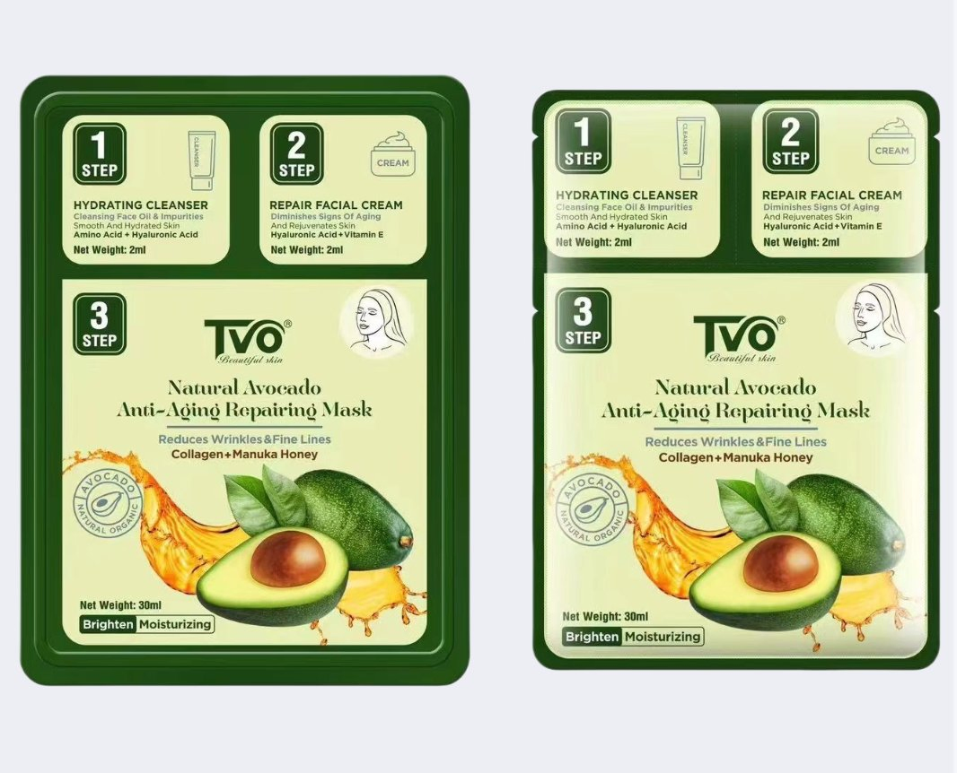 Natural Avocado Collagen Anti-Aging Repairing Mask