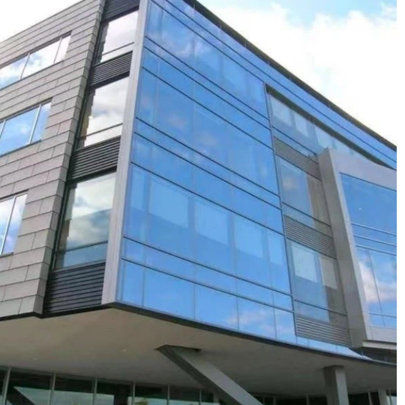 Advanced Double Glazing Curtain Wall with Superior Heat Insulation