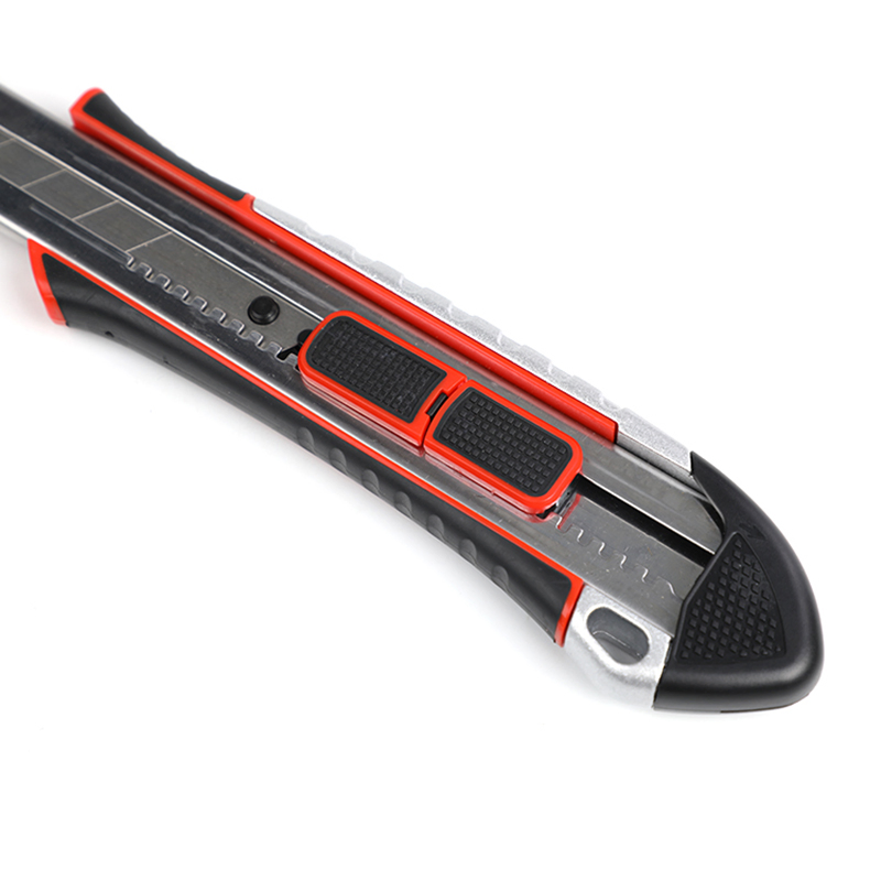 Retractable Snap Knife Rust-Proof Zinc Alloy Body Utility Knife Box Cutters