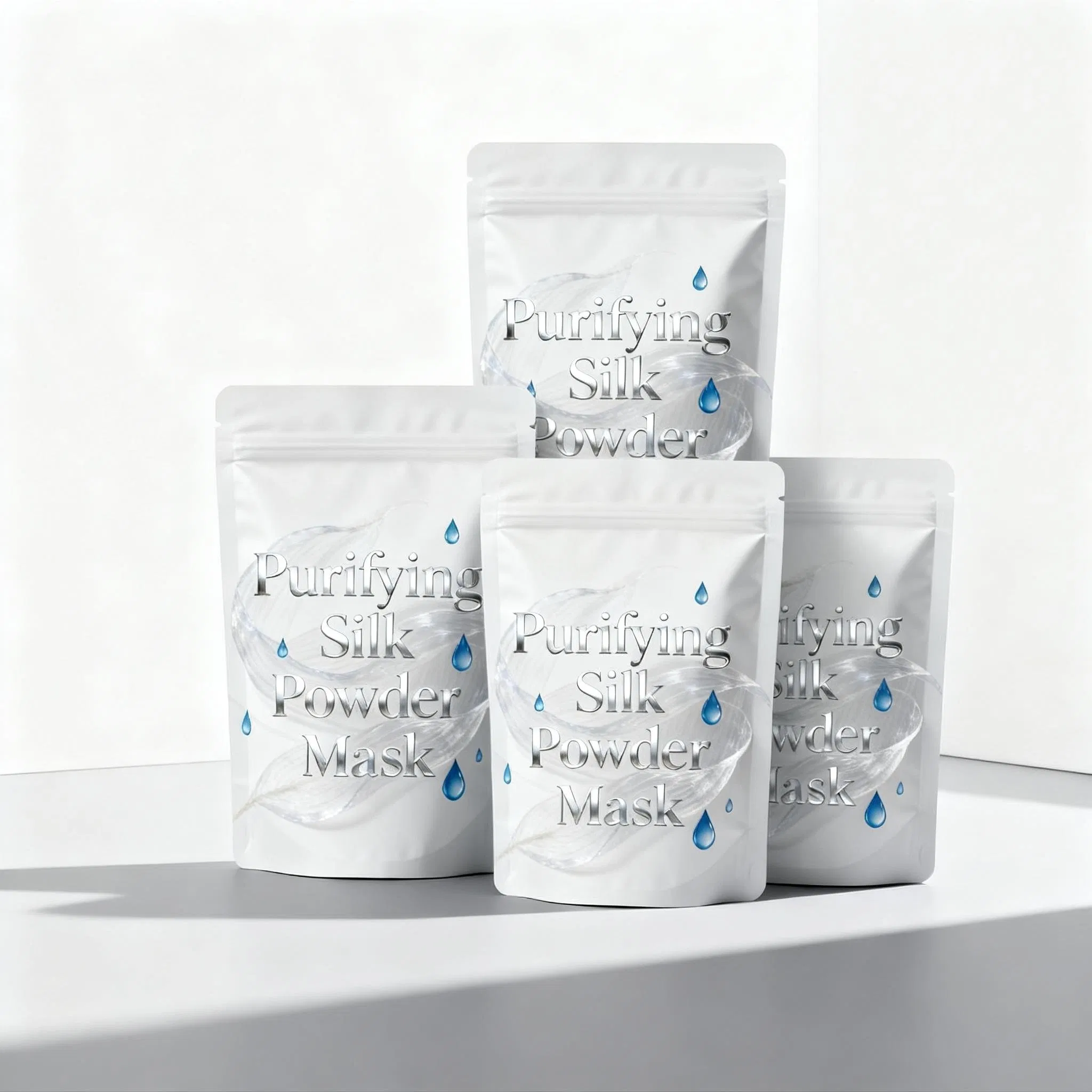 Collagen Infused Sodium Alginate and Xanthan Gum Face Mask for Fine Line Reduction and Firmness