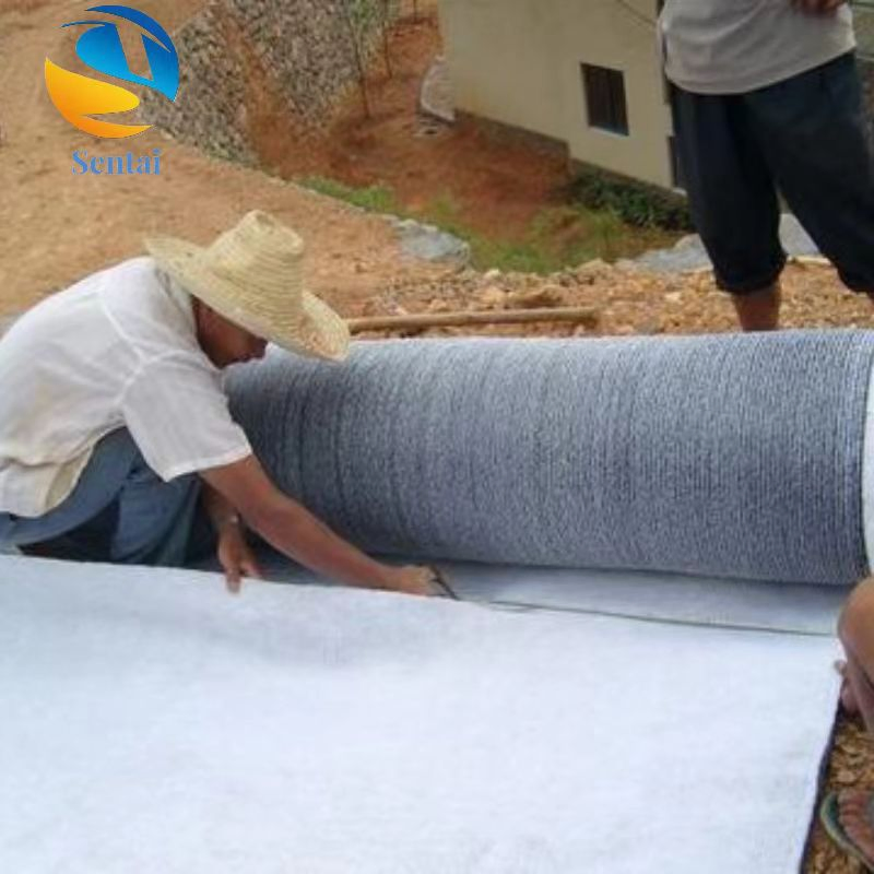 Spot Thickened Waterproof Blanket, Naji Bentonite Waterproof Blanket, Artificial Lake Bottom Anti-Seepage Gcl Bentonite 4800g Waterproof Blanket