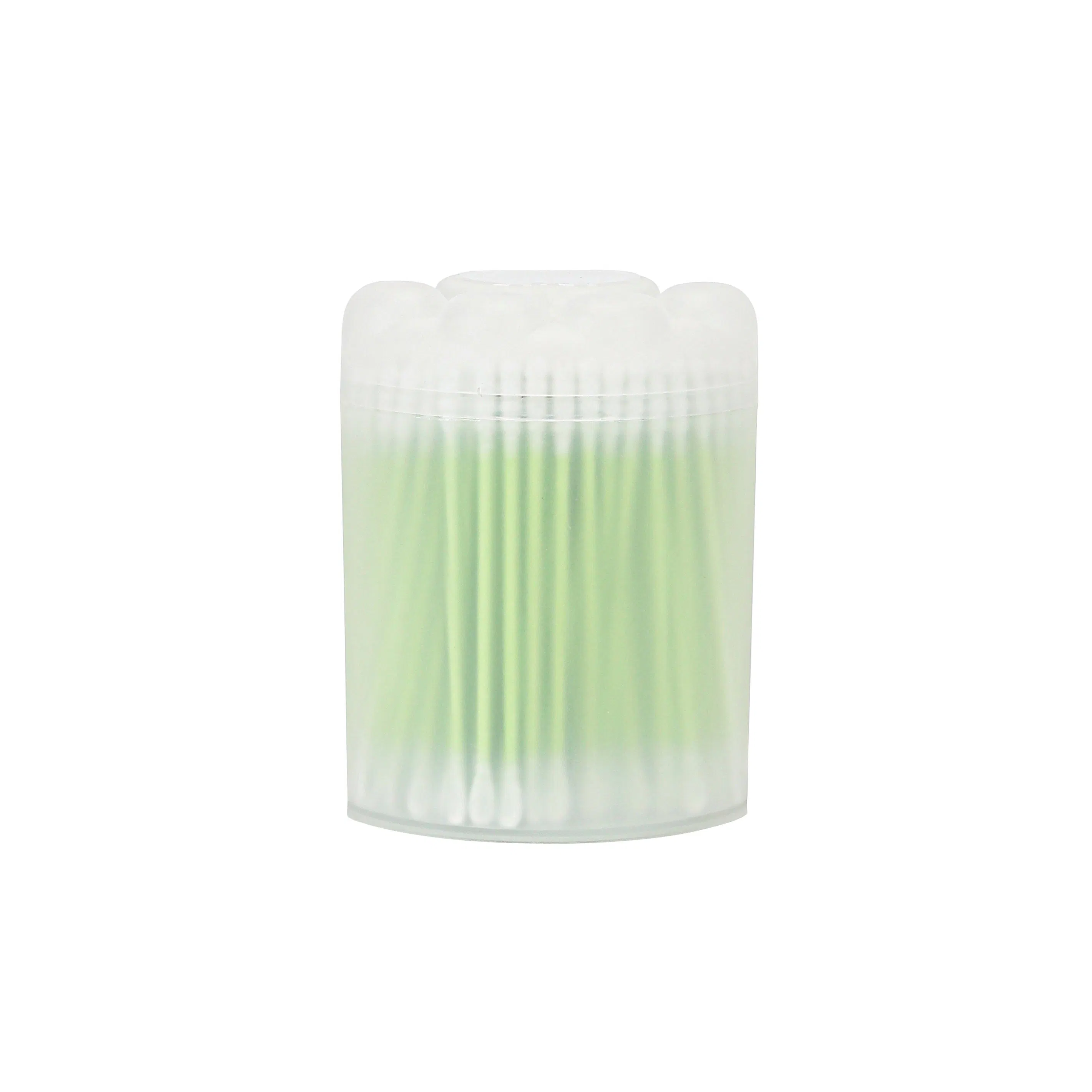 200PCS Disposable Cotton Swabs Baby Use Paper Stick Cotton Buds with Cute Box