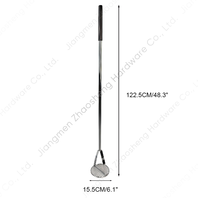 48" Bean Masher Metal Potato Ricer Stainless Steel Wire Potato Masher