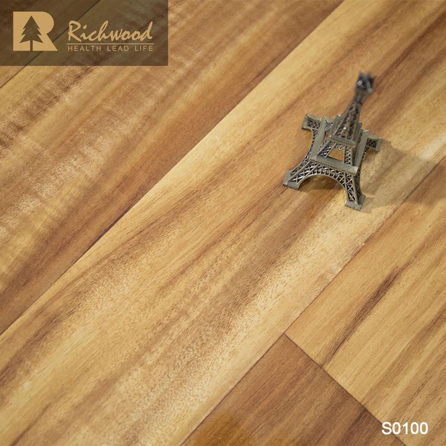 Водостойкий ламинат под дуб, коммерческий, ПВХ