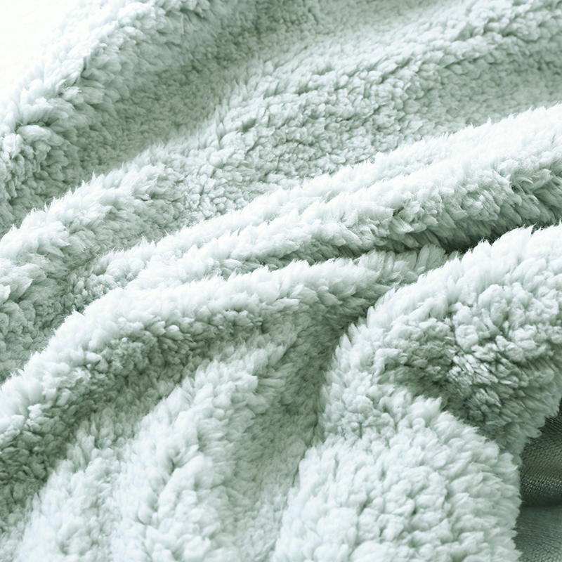 Теплый плед для пикника, светло-зеленый, Queen Size