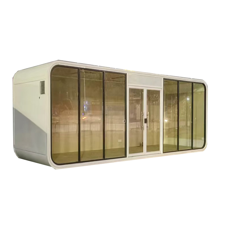 China Professional Supplier Prefab Modular Detachable Portable Mobile 20FT 30FT 40FT Apple Cabin House for Yoga Studio Gym Pod Fitness Exercise Space House