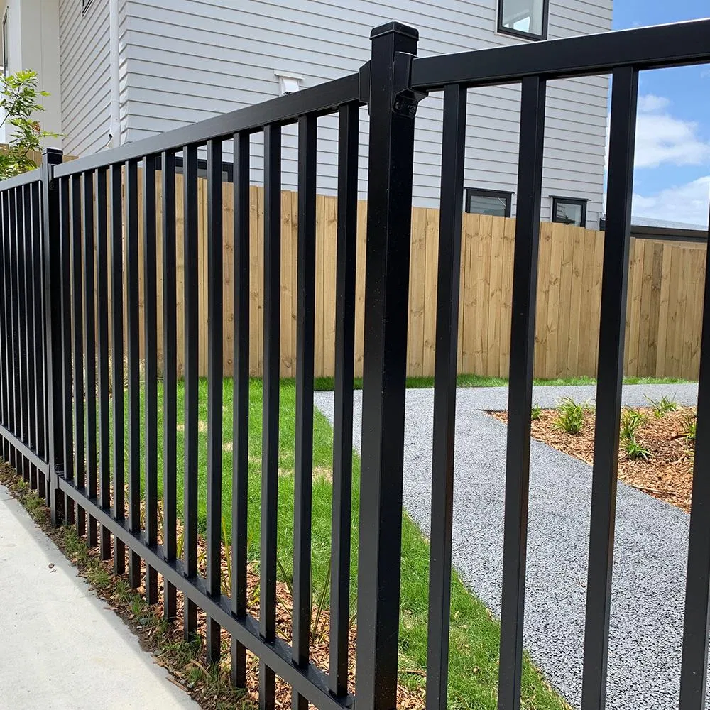 Cheap High Quality Designs Picket Fence Metal Steel Wrought Iron Fence