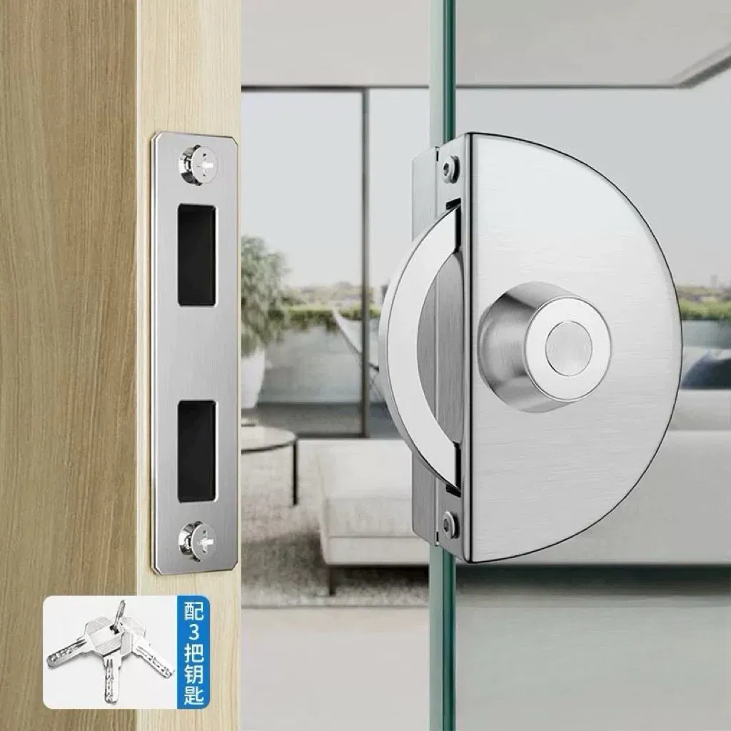 High-Quality Stainless Steel 304 Door Lock for Glass Doors