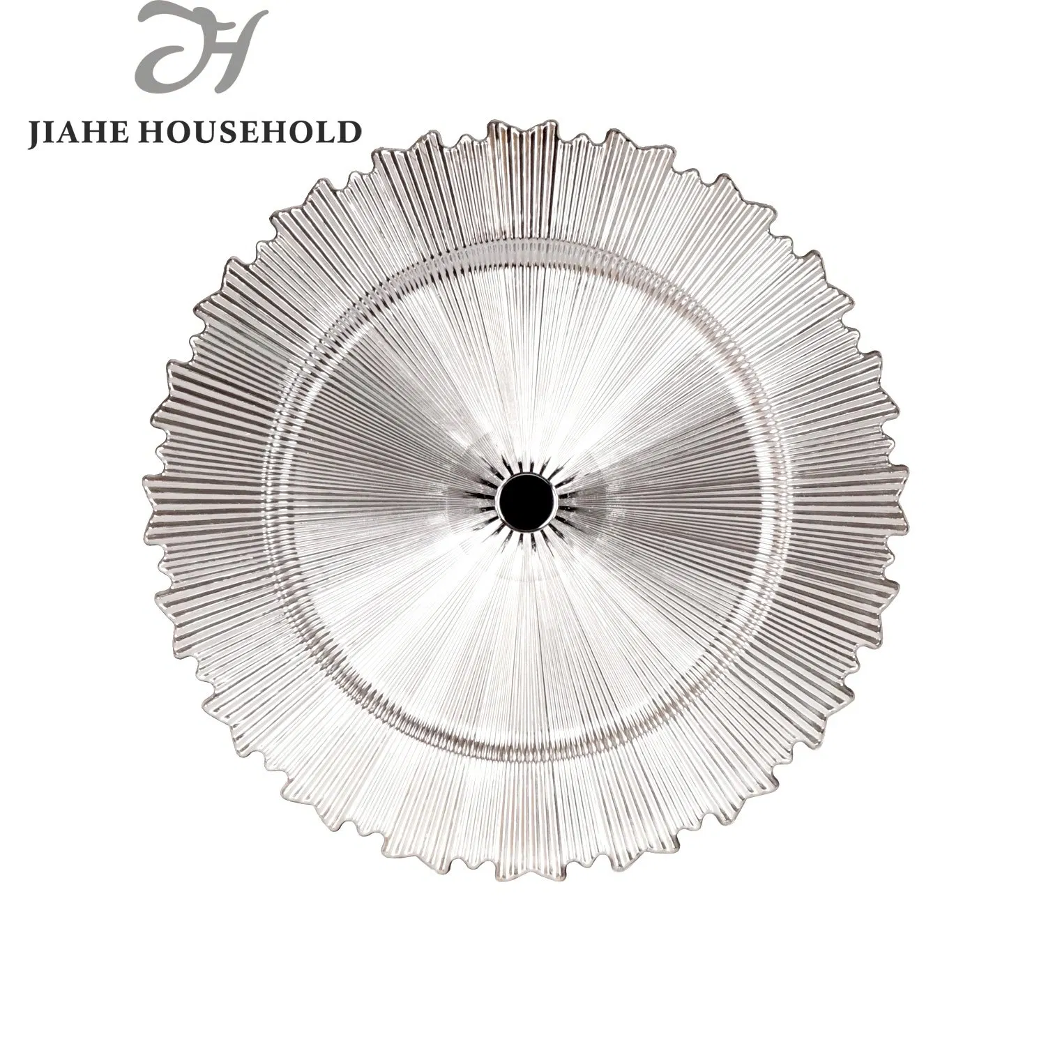 French Romantic Lace-Trim Charger Plate