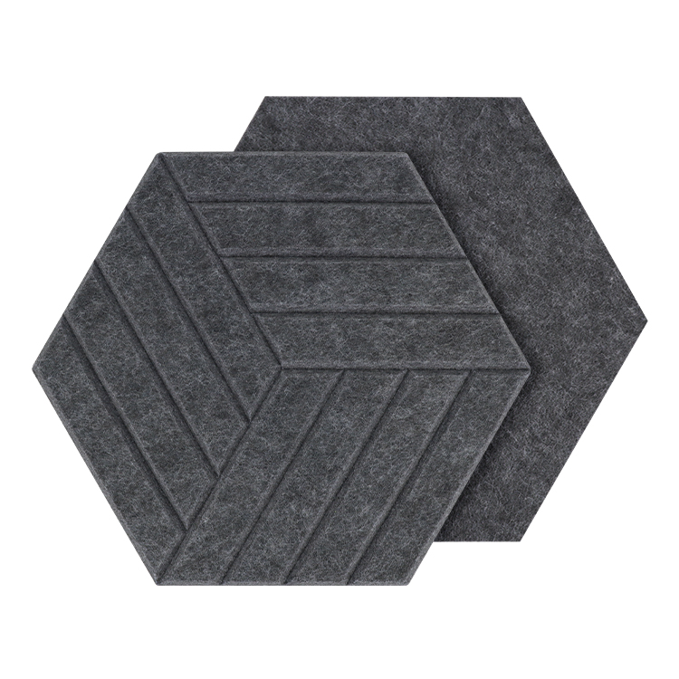 Sound Absorption Pet Acoustic Panels Polyester Fiber Acoustic Panels Slat Acoustic Panel Interior Decor Living Room Bedroom