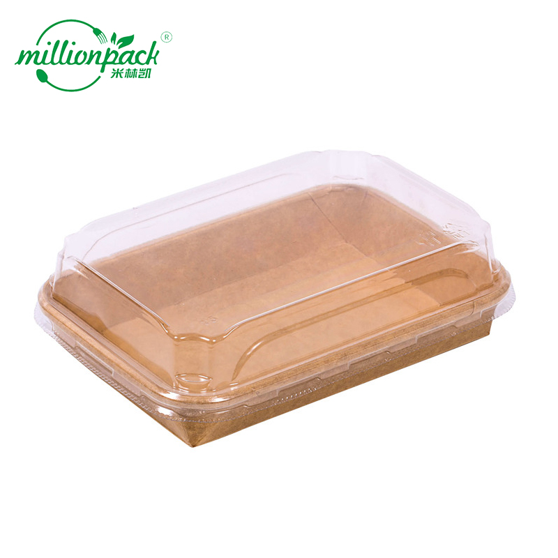 Wholesale Disposable Kraft Food Tray for Restaurants Cafes and Catering