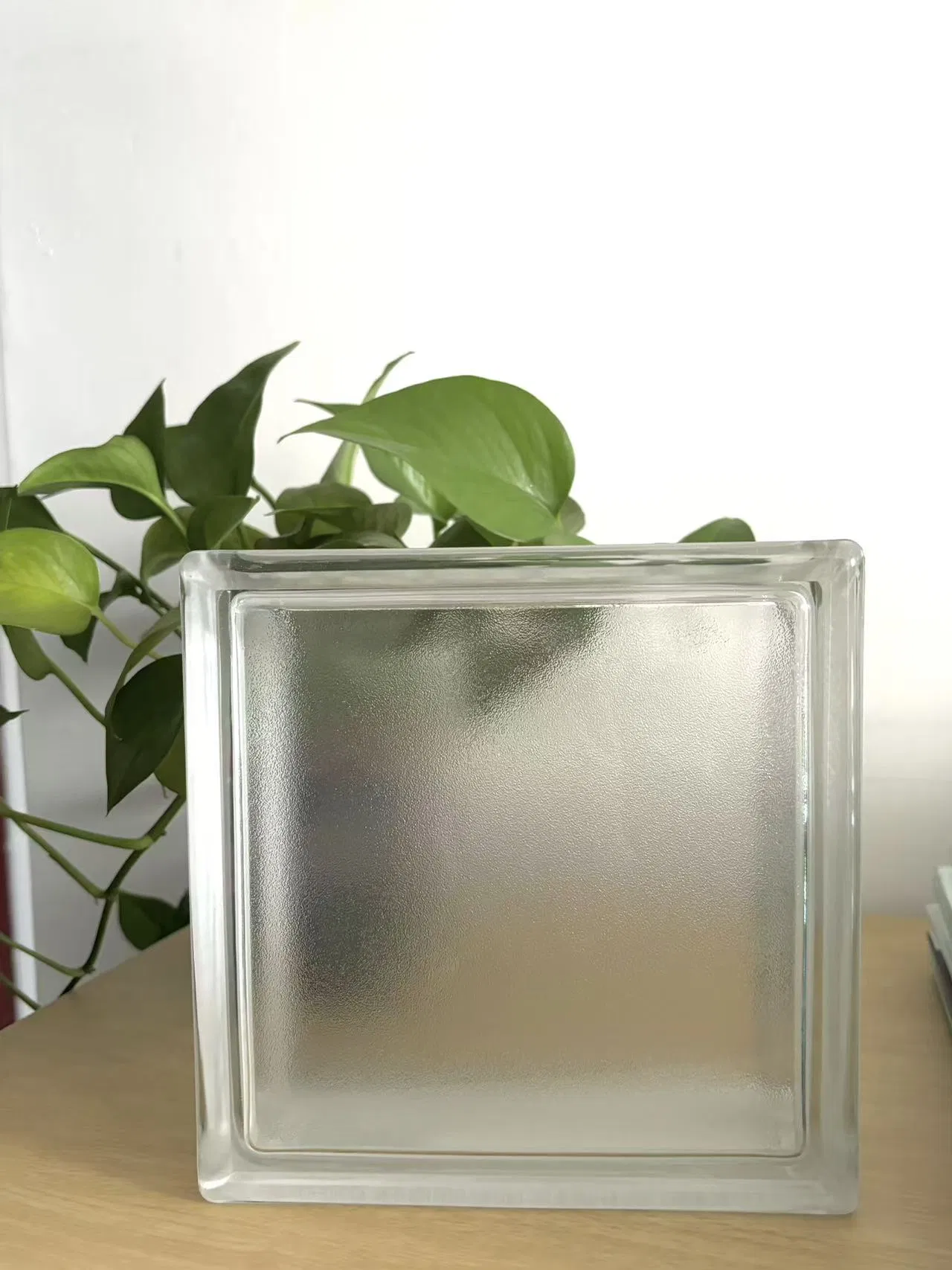 Wholesale Bricks Blocks Hot Melt Glass Bricks Fire Rated Decorative Casting Glass Brick for Partition Wall