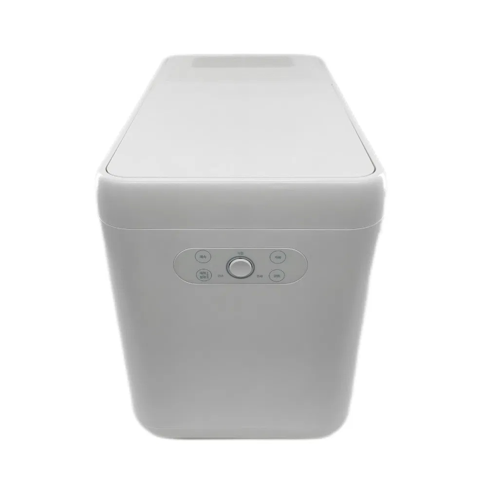 Mini 2.5L Food Waste Disposer with Transparent Window Save Space Kitchen Use