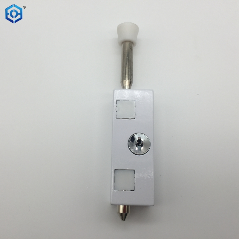 Multi-Purpose White Sliding Patio Door Keyed with Bolt Lock