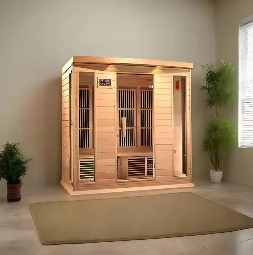 Сауна-куб с влажным паром для улицы, 3-8 человек