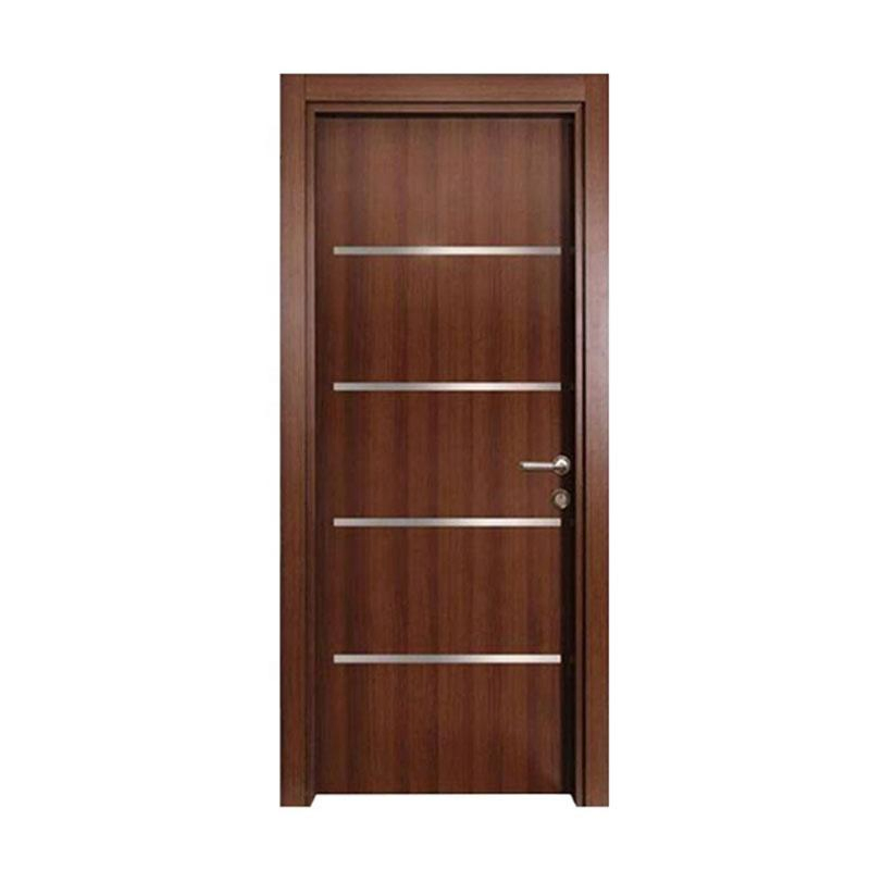 Residential Apartment Wooden Door Noiseproof Hotel Timber Door with Painting Veneer Surface