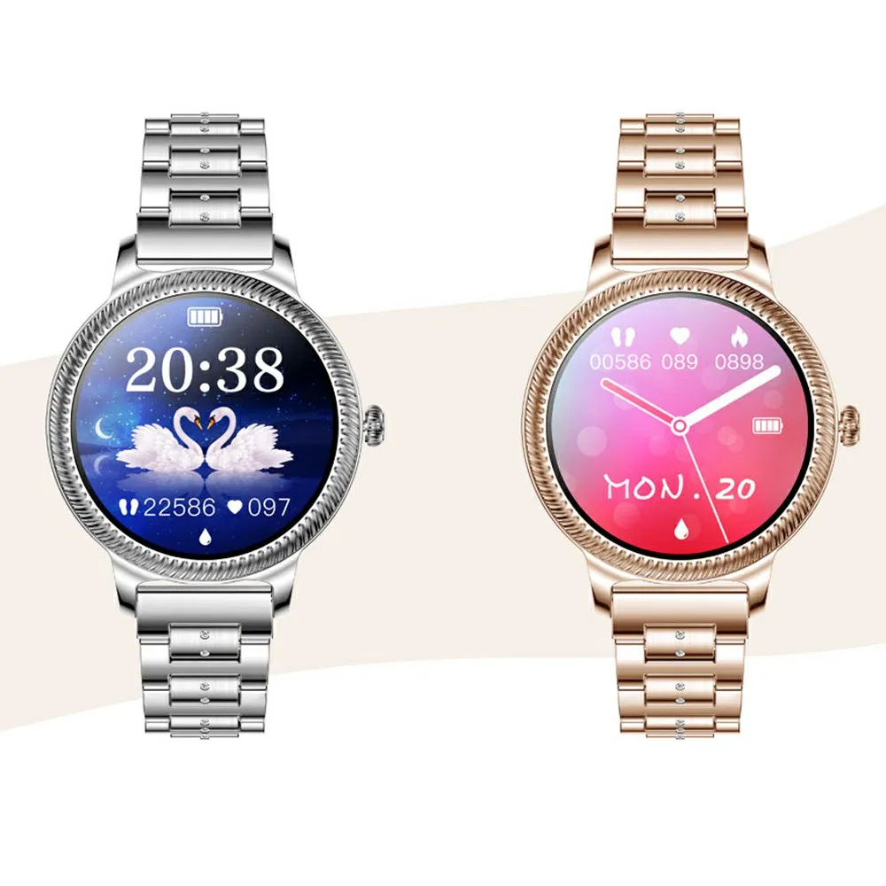 Умный браслет AK38 с сенсорным экраном, серебристый