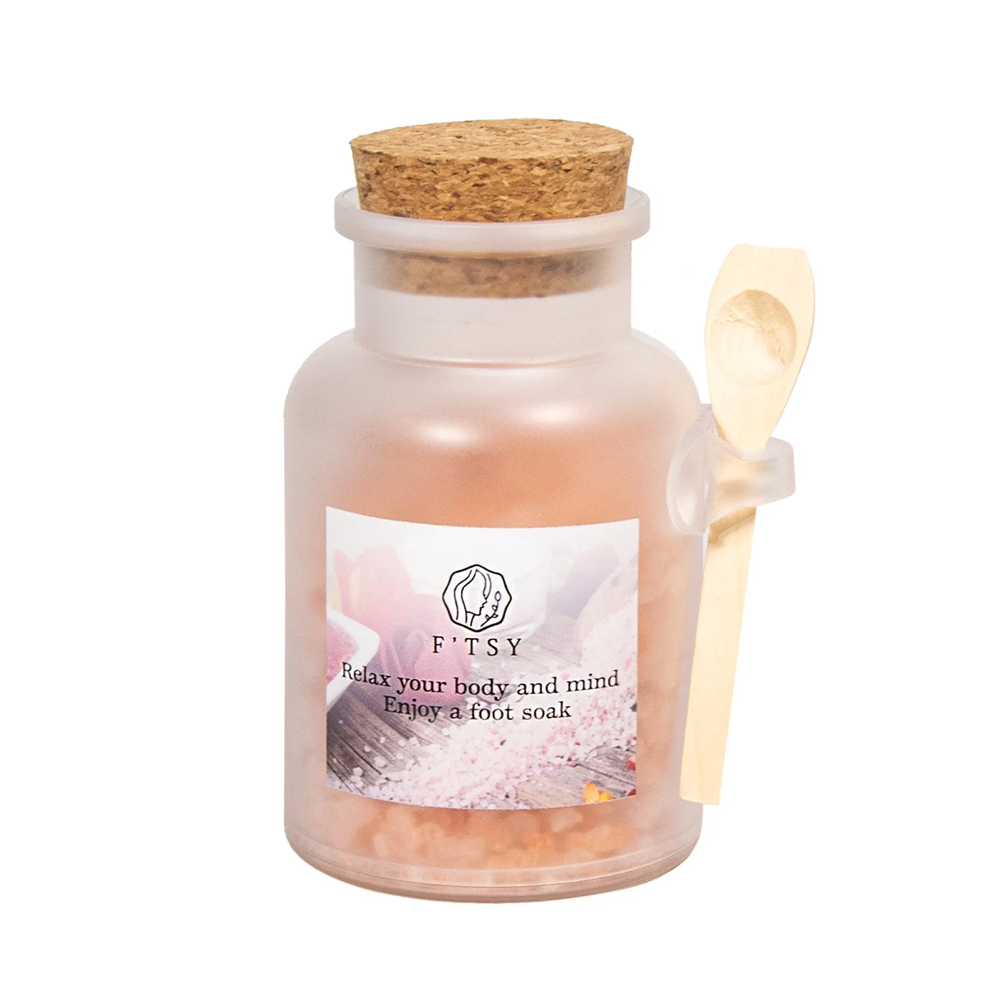 Wholesale Price Natural Salt Foot Soak with Petals Epsom Salt Bath Salt Foot Care Private Label