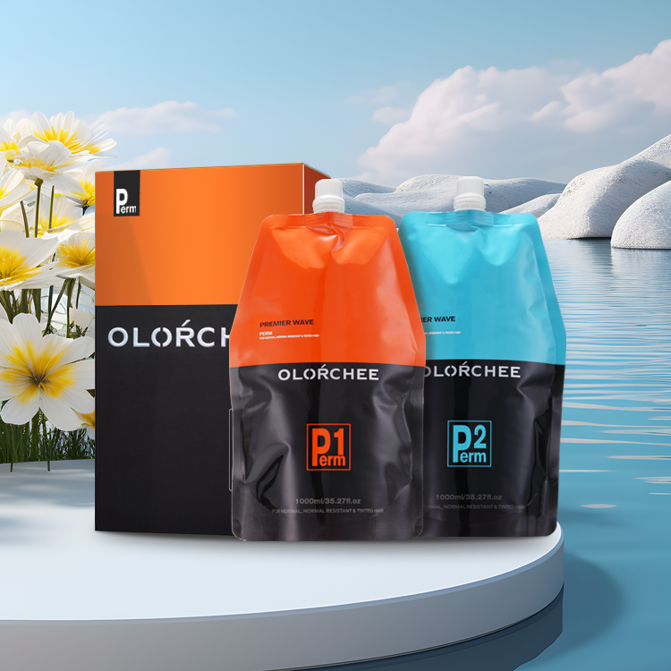 Hot Selling No Ammonia Curly Hair Wave Perm