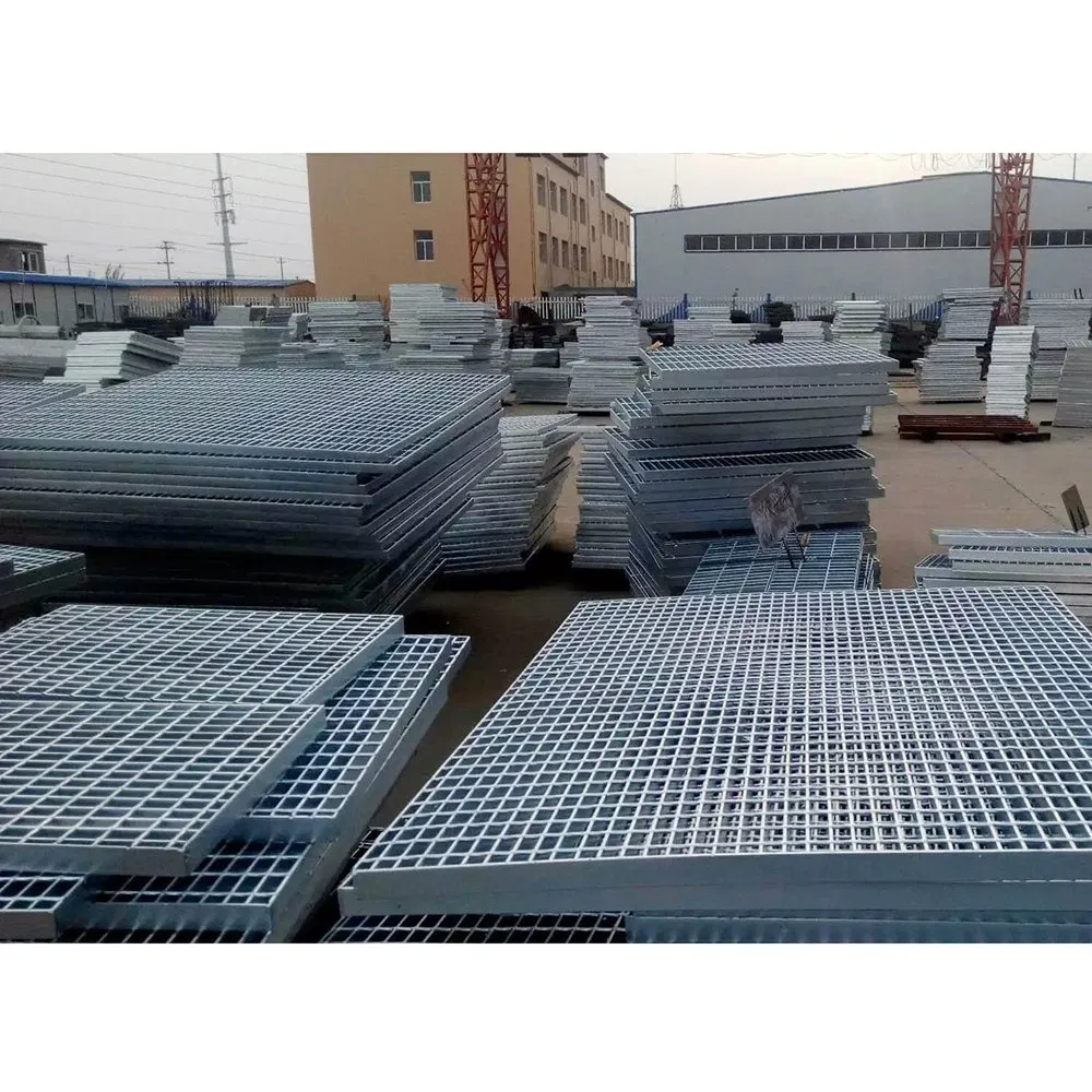 Favorable Price Galvanized 15/20/30mm Bearing Bar Pitch Drain Steel Drive Grating