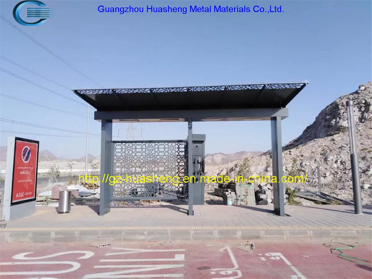 Customized Bus Stop Shelter (HS-BS-S006)