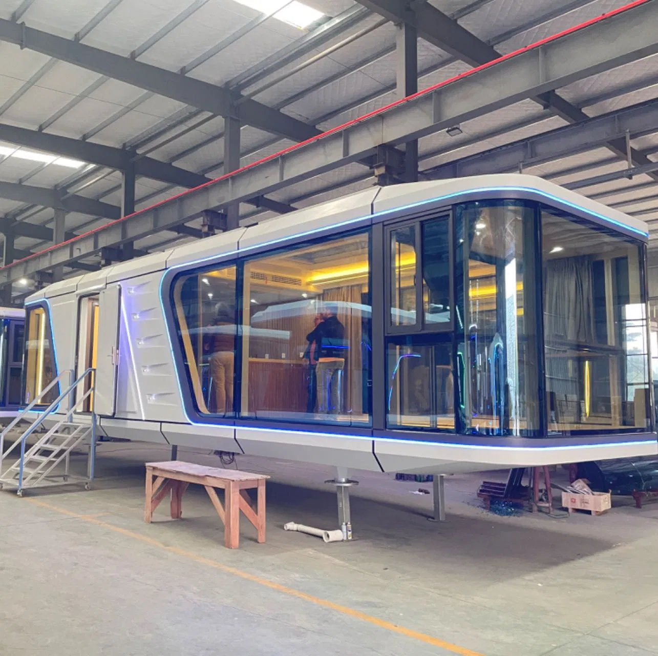 Travel Resort Space Capsule Small Mobile Hotel Modern Modular House Prefabricated Homes Capsule House