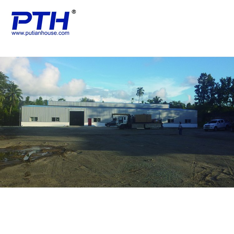 Prefabricated Light Modular House Steel Structure Workshop with Convenient Transportation