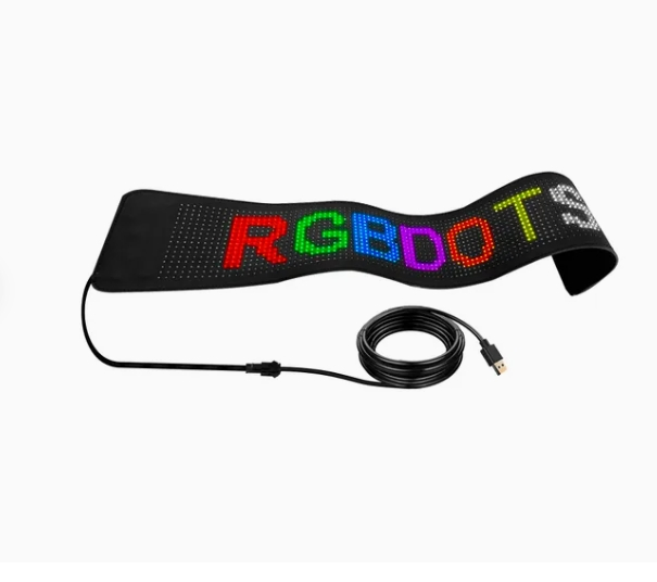 Гибкая Bluetooth LED матрица 16x32