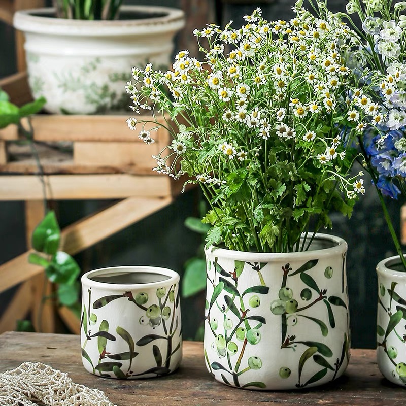 Горшок керамический для цветов