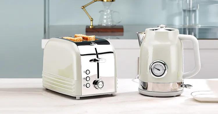 2024 Nordic Style Toaster High Quality Tea Kettle Portable Electric Kettle and Toaster Sets