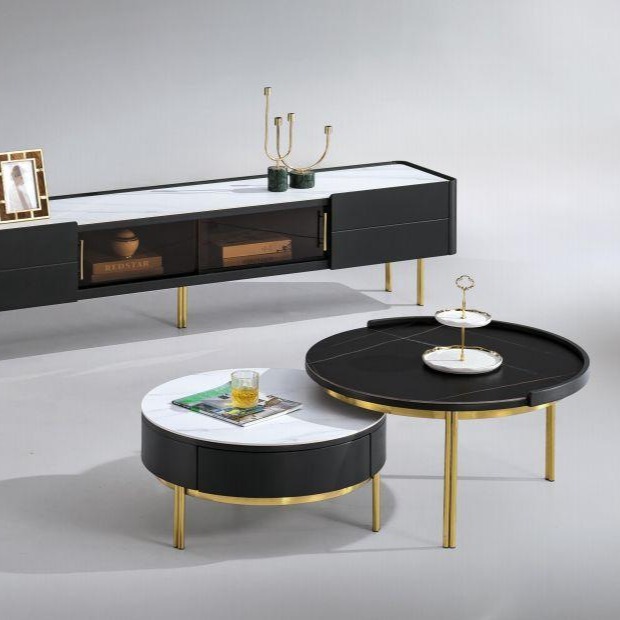 Комплект мебели для гостиной тумба под ТВ журнальный столик