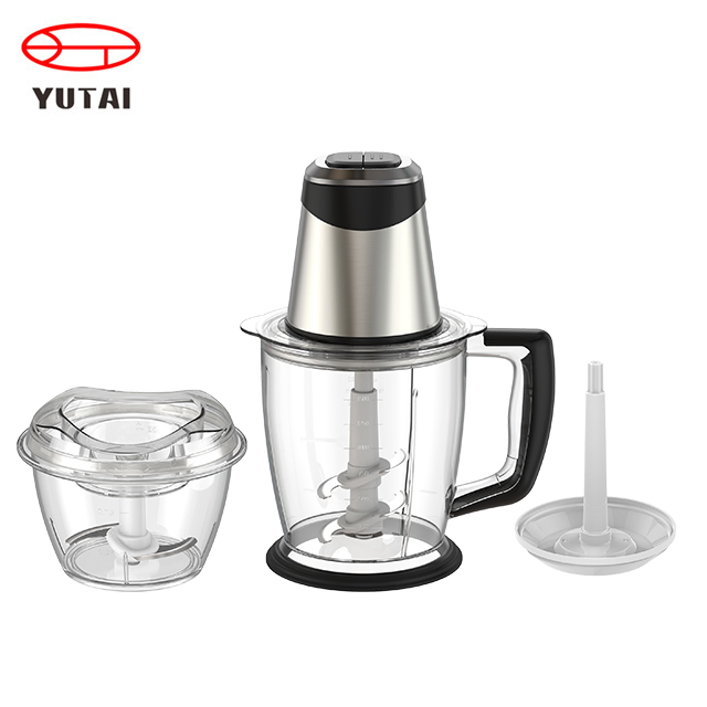 OEM Factory Wholesale Multifunction Household Cheap Price Glass Bowl Electric Meat Grinder Stainless Steel Large Food Meat Grinder Baby Food Vegetable Chopper