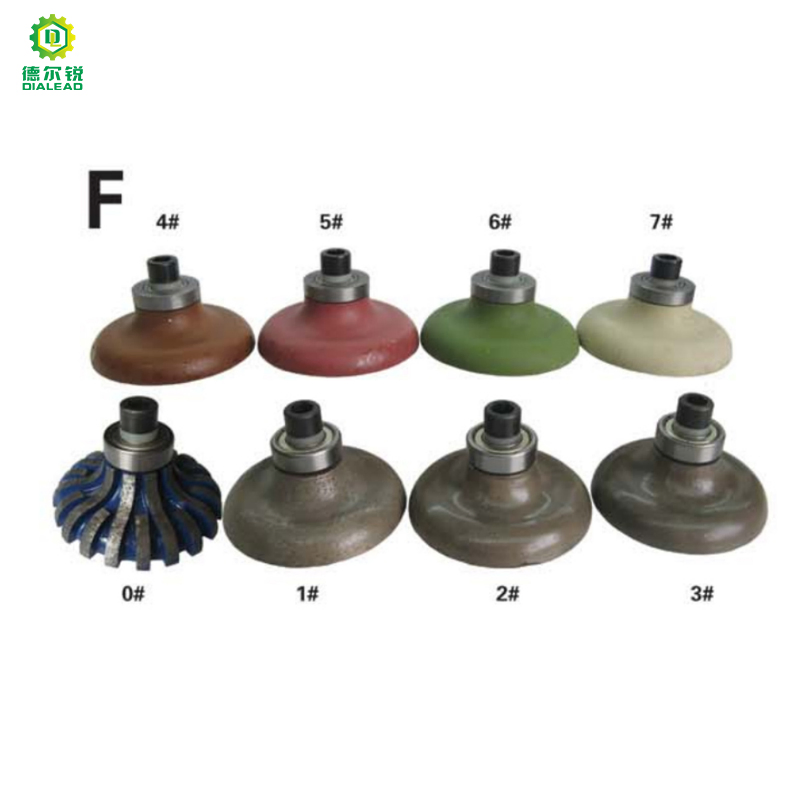 Dialead Segmented Resin Diamond Hand Profiling Wheel for Granite Marble Stone Edge